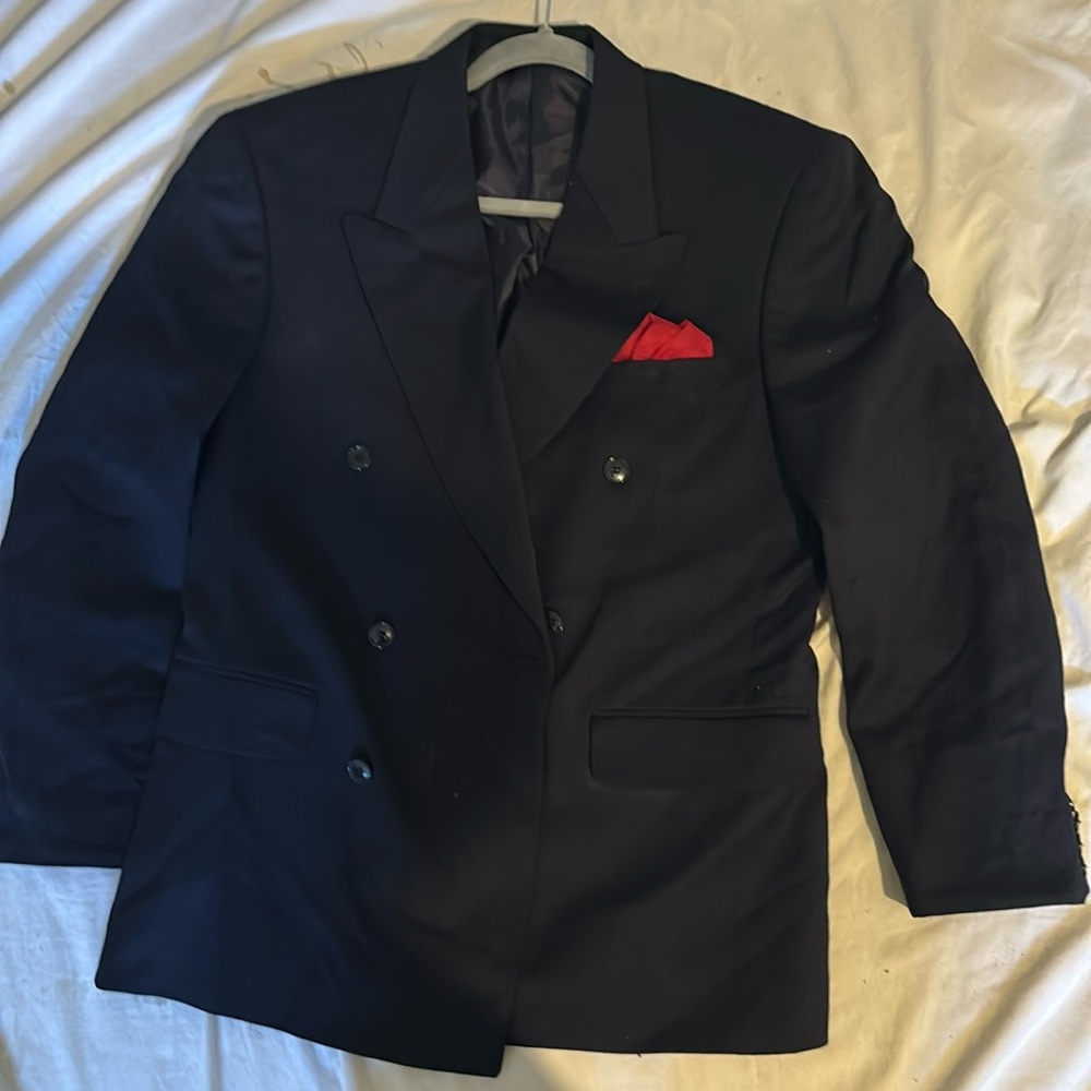 Double breasted Golden Fil Blazer Sport Coat